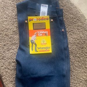 Mens  cowboy cut wrangler jeans 29x34